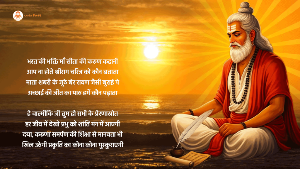 Valmiki Jayanti Par Hindi Kavita