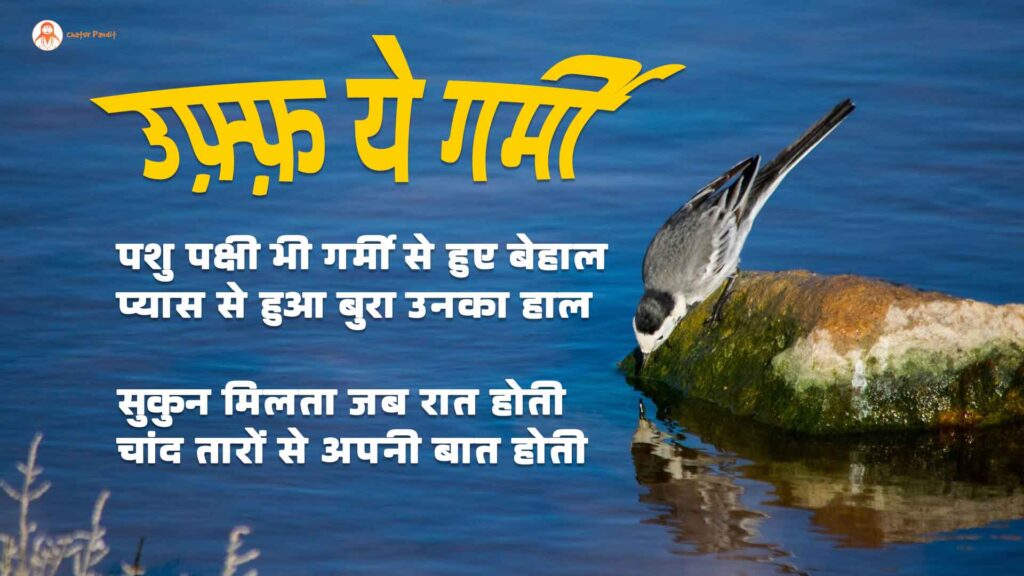 Summer Season Poem In Hindi