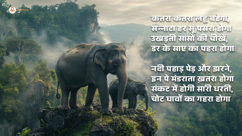 Save the forest: जंगल व वन्य जीवों को बचाएं