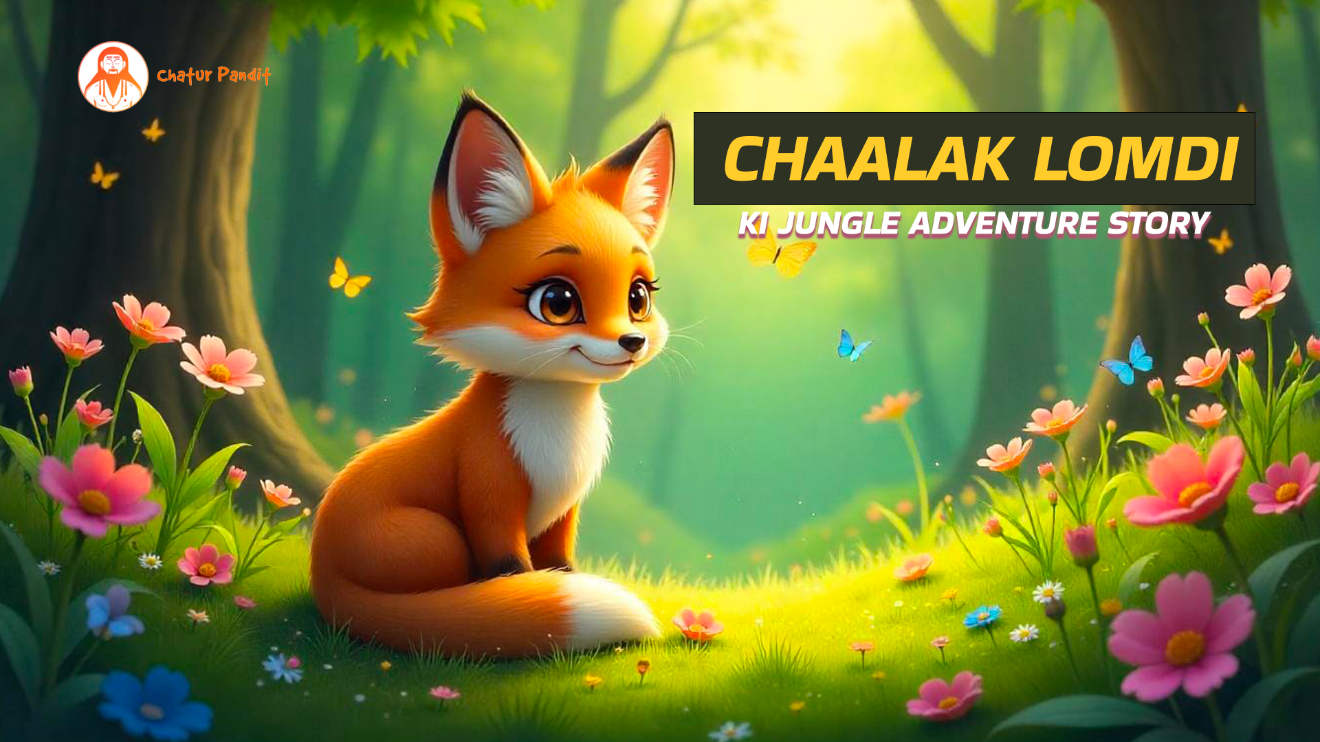 लोमड़ी और जंगल का रहस्य | Chaalak Lomdi ki Kahani | Best Children Story