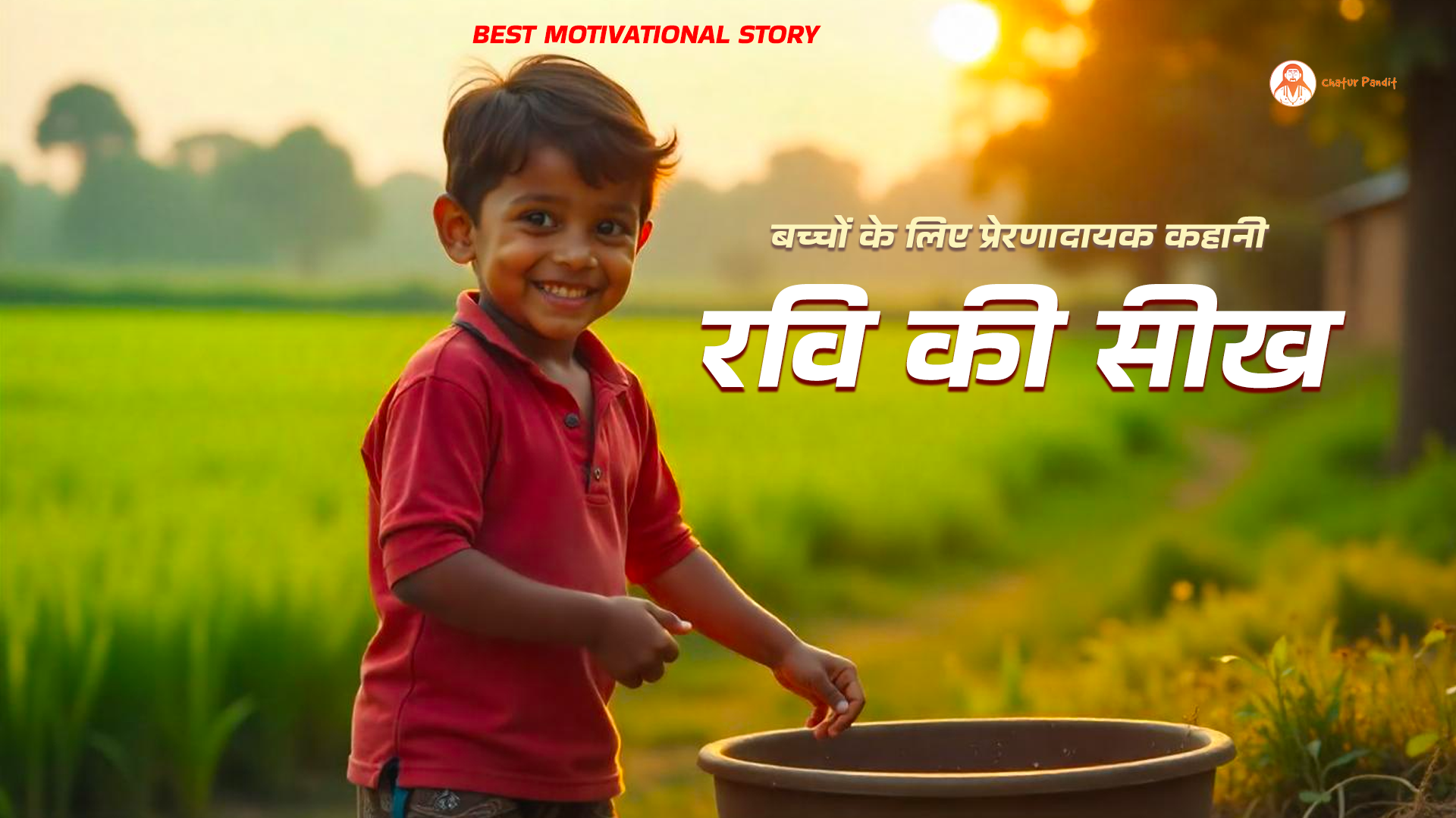 रवि और उसकी सीख: बच्चों के लिए प्रेरणादायक कहानी | Best Motivational Story