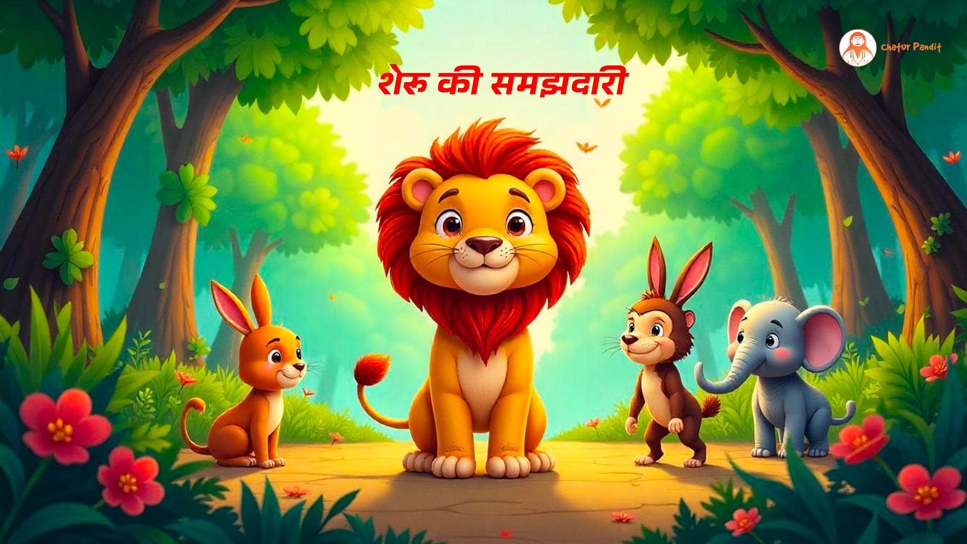 शेरू की समझदारी: जंगल की एक अनोखी कहानी | Best Inspirational Story
