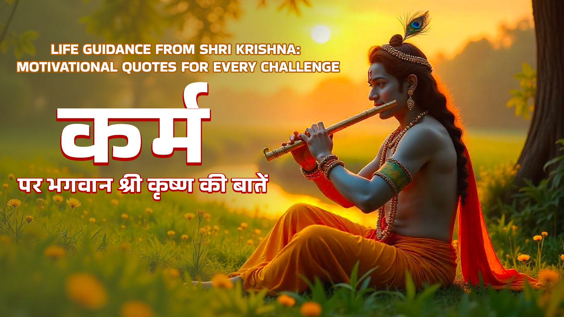 कर्म पर भगवान श्री कृष्ण की बातें | Karma | Shri Krishna's Motivational Quotes: Life Lessons for Success and Peace