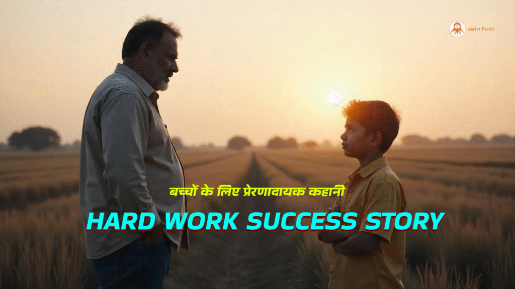 बच्चों के लिए जीवन की महत्वपूर्ण सीख | Children's moral story | Hard work success story