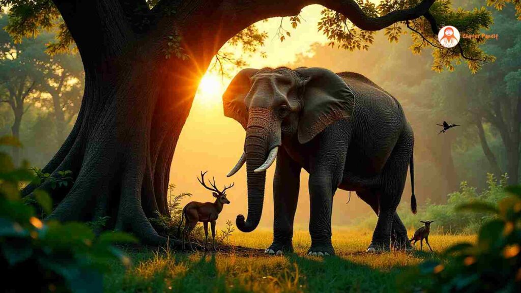 बुद्धिमान हाथी गजेंद्र – जंगल का भरोसा | Hathi Ki Kahani
