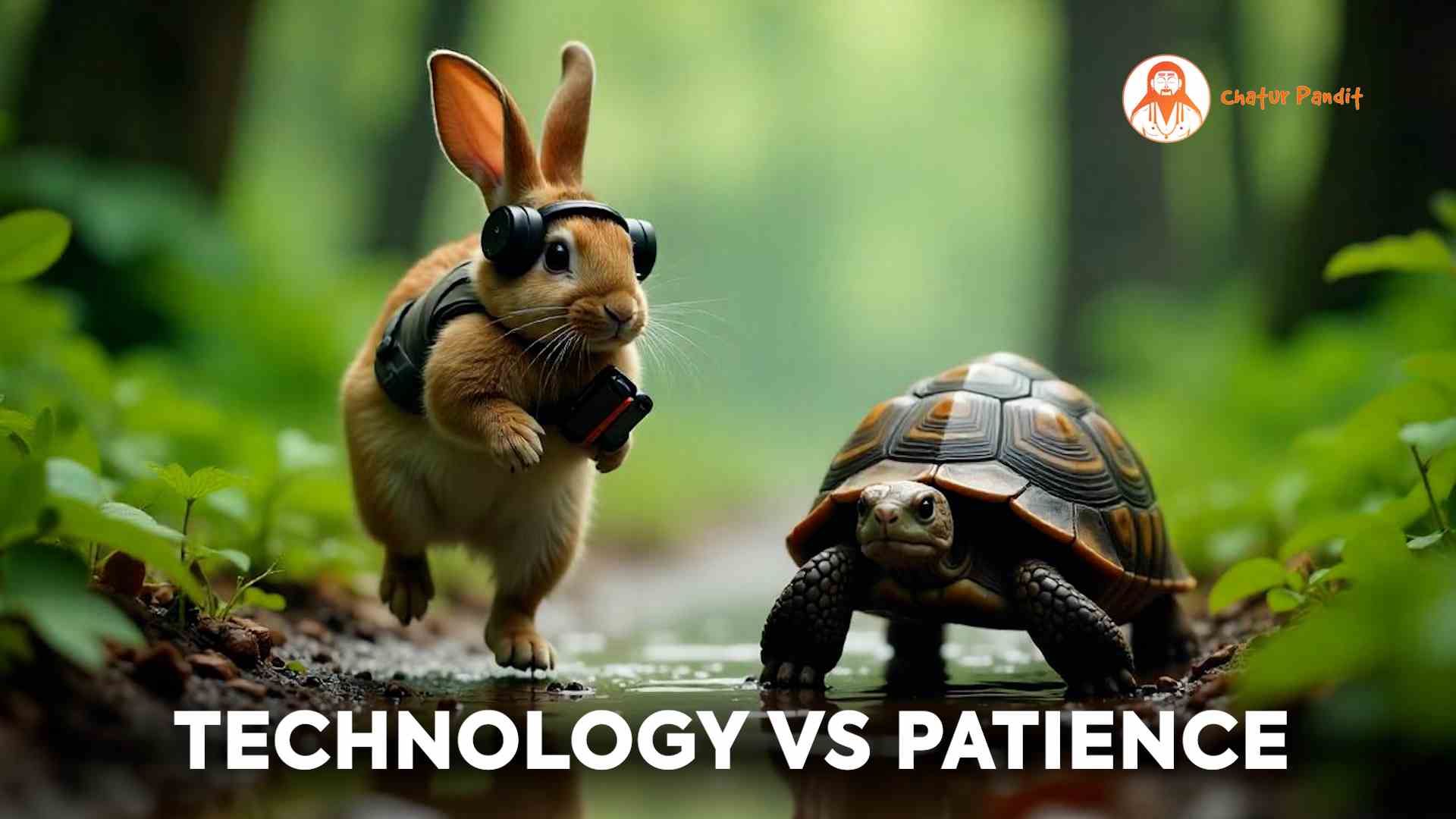 Tech वाला खरगोश Vs Focused कछुआ – The New Jungle Race