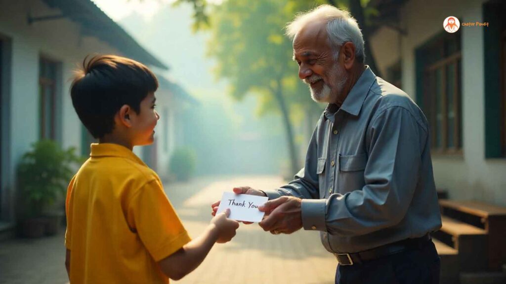 एक छोटा सा धन्यवाद – बड़ा असर | kindness story in Hindi