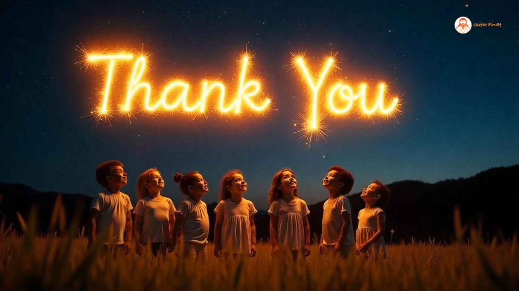 A small thank you – a big impact